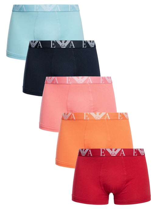 Emporio Armani 5-Pack Trunks, Veelkleurig - Image 1