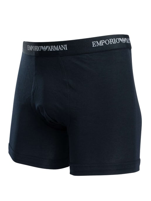 Emporio Armani Set Van 3 Stretch Boxershorts, Blauw - Image 3