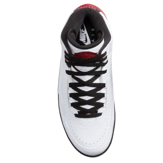 Nike Air Jordan 2 Retro Sneakers Met Rode Details En Witte Accenten - Image 4