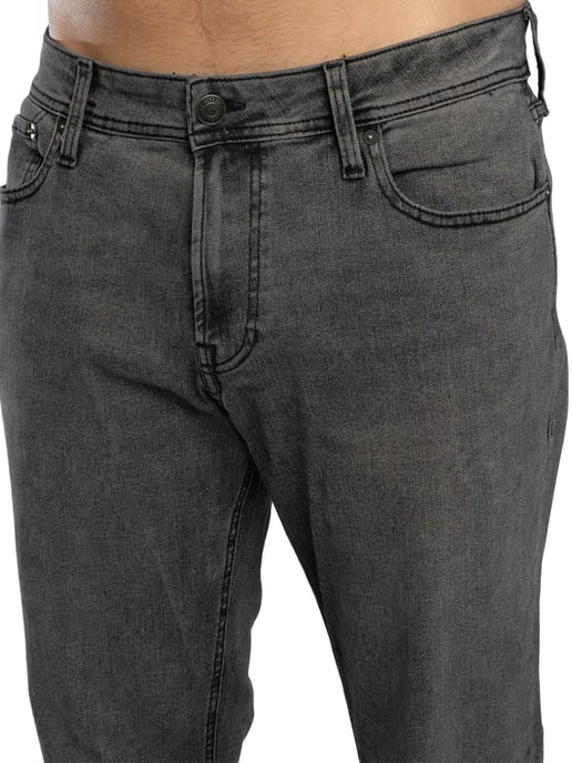 Jack & Jones Clark Original 224 Jeans, Zwart - Image 5