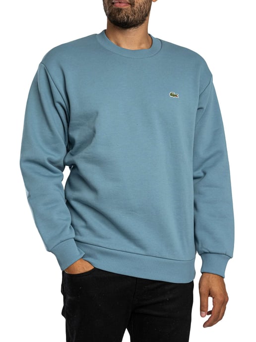 Lacoste Logo Sweatshirt, Blue - Image 2