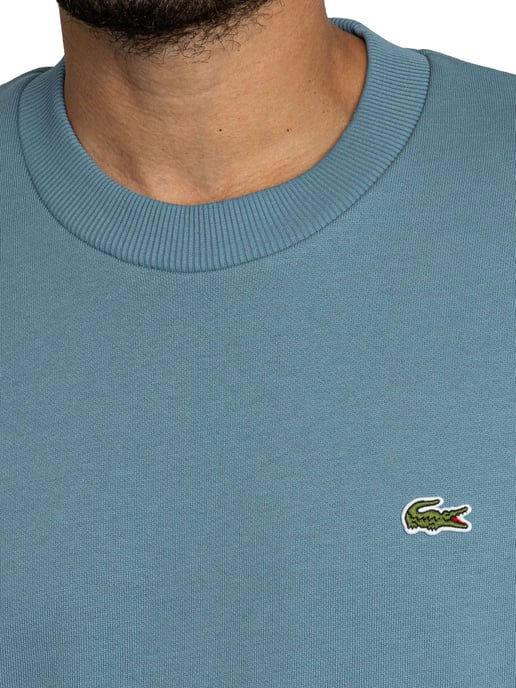 Lacoste Logo Sweatshirt, Blue - Image 4