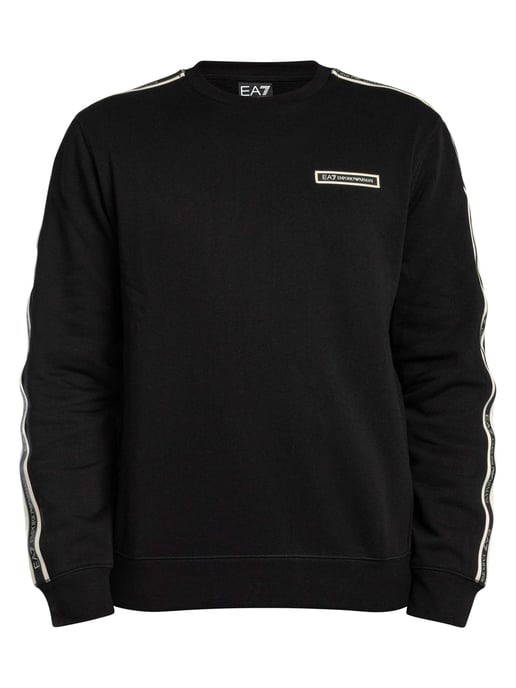 EA7 Box-Logo Sweatshirt, Zwart - Image 6