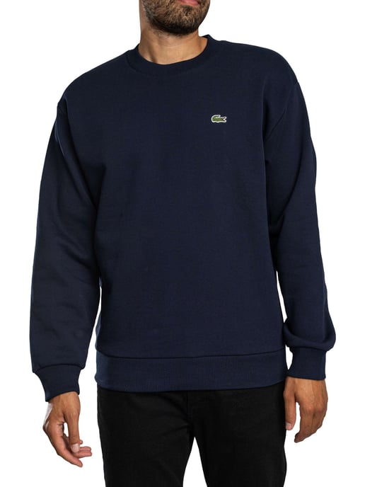 Lacoste Logo Sweatshirt, Blue - Image 1