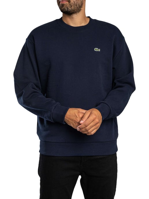 Lacoste Logo Sweatshirt, Blue - Image 2