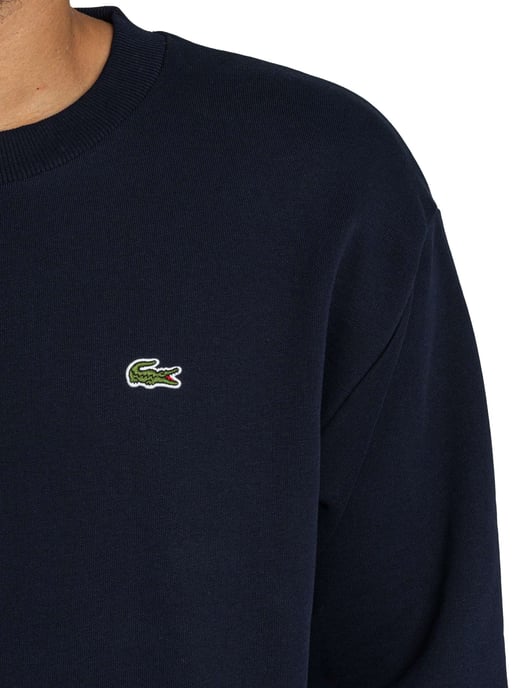 Lacoste Logo Sweatshirt, Blue - Image 4