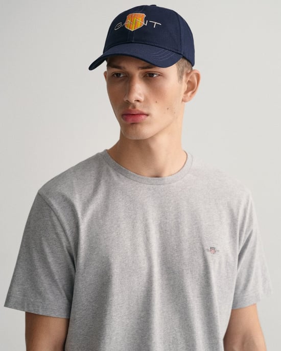 GANT Mens Regular Fit Short Sleeve Shield Logo T-Shirt - Image 3