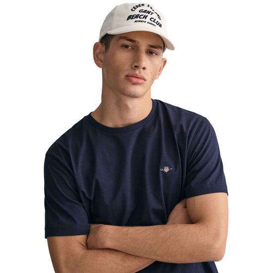 GANT Mens Regular Fit Short Sleeve Shield Logo T-Shirt - Image 4