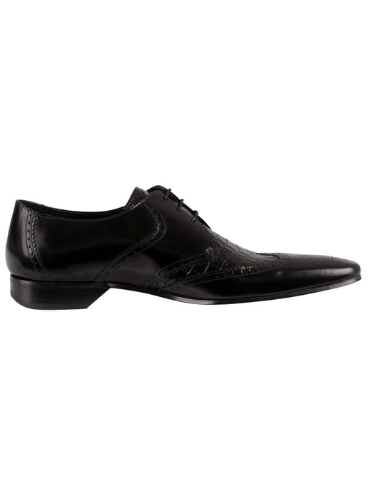 Jeffery West Leren Derby-Schoenen, Zwart - Image 3
