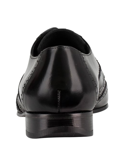 Jeffery West Leren Derby-Schoenen, Zwart - Image 5