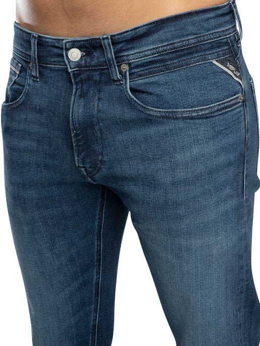 Replay Grover Rechte Jeans, Blauw - Image 5