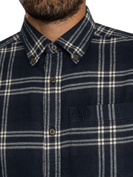Superdry Katoenen Houthakkersshirt, Blauw - Image 4
