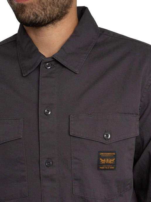Levi's Werkoverhemd, Zwart - Image 5