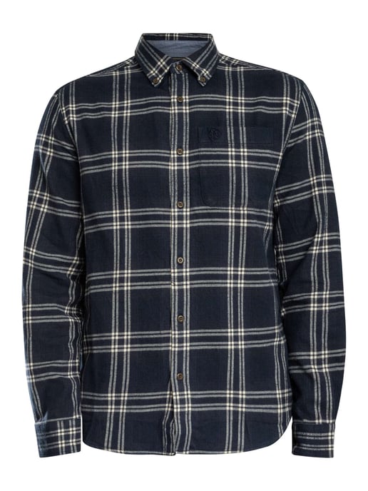 Superdry Katoenen Houthakkersshirt, Blauw - Image 5