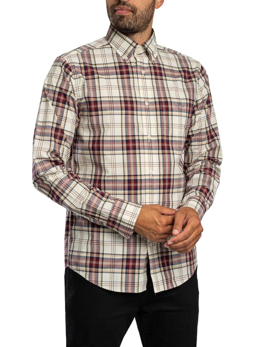 GANT Normale Poplin Ruit Overhemd, Veelkleurig - Image 2