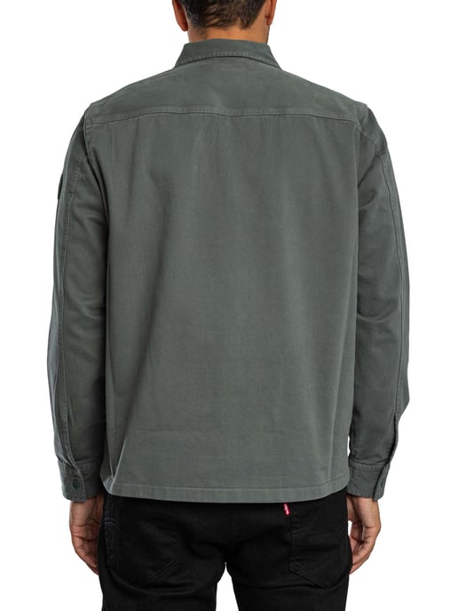 BOSS Lorum Overshirt, Groen - Image 3
