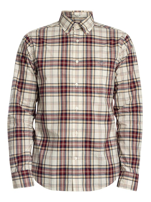 GANT Normale Poplin Ruit Overhemd, Veelkleurig - Image 6