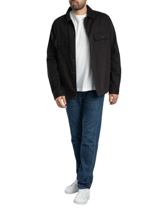 HUGO Epoldo Overshirt, Black - Image 6