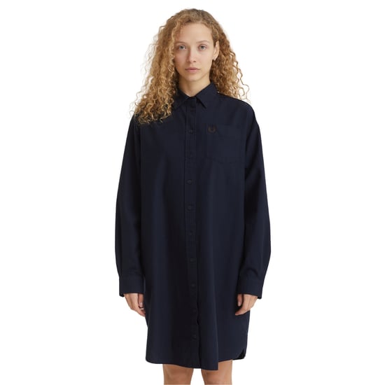 Fred Perry Overhemd Met Knoopsluiting, Marineblauwe Jurk - Image 6