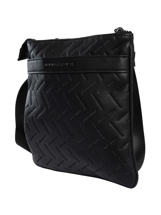 Armani Exchange Messenger-Tas Met Ingebouwd Merklogo, Zwart - Image 2