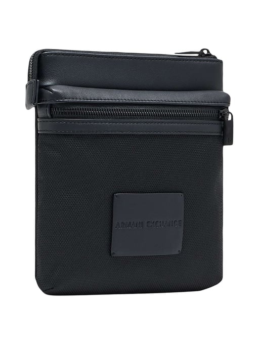 Armani Exchange Crossbodytas Met Box-Logo, Zwart - Image 2