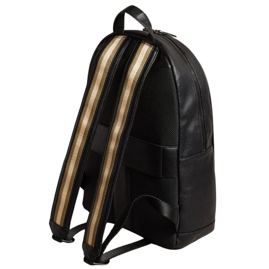 Ted Baker Kaileb Faux Leather Webbing Black Backpack - Image 2