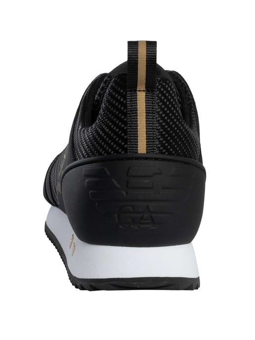 EA7 Carbon Mesh Logo Trainers, Zwart - Image 5
