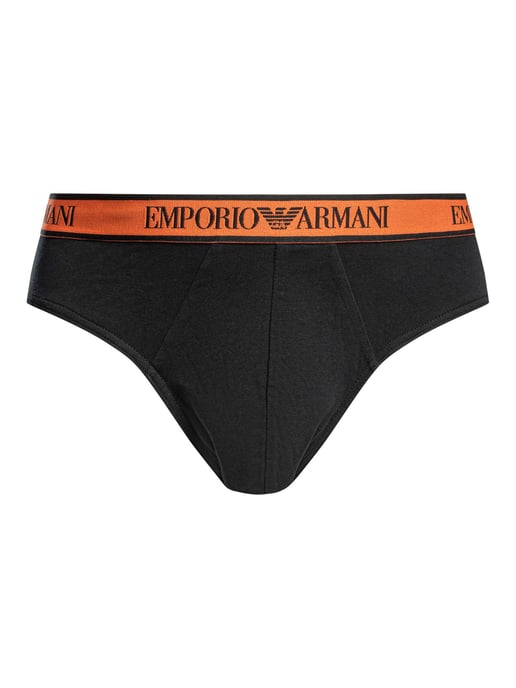 Emporio Armani Katoenen Stretchlegging Met 3 Pakjes, Zwart - Image 2