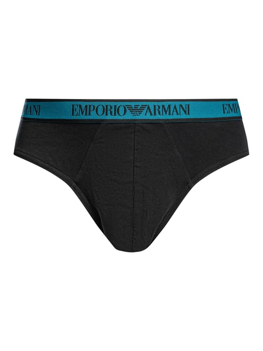 Emporio Armani Katoenen Stretchlegging Met 3 Pakjes, Zwart - Image 5