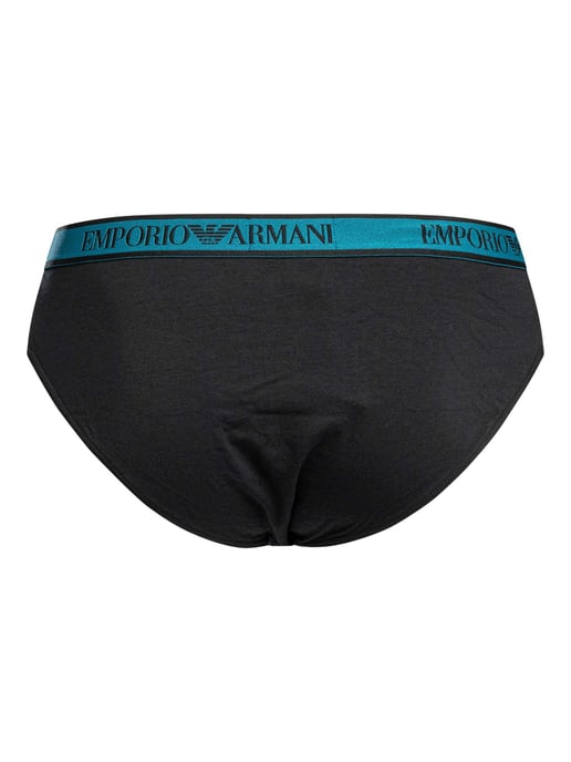 Emporio Armani Katoenen Stretchlegging Met 3 Pakjes, Zwart - Image 6