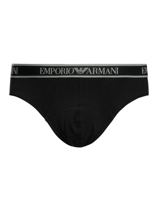 Emporio Armani 3-Paks Briefs, Zwart - Image 2