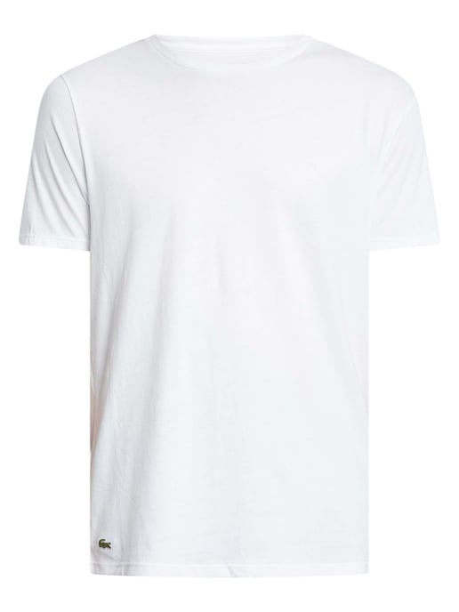 Lacoste 3 Pack Crew Lounge T-Shirts, White - Image 6