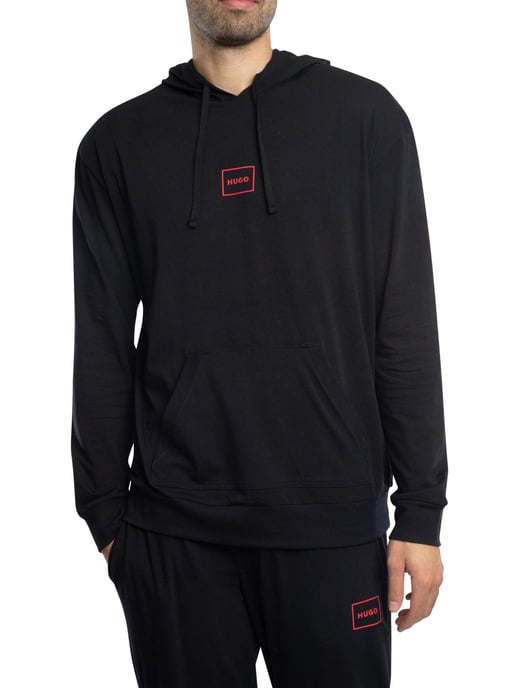 HUGO Laze Lounge Pullover-Hoodie, Zwart - Image 2