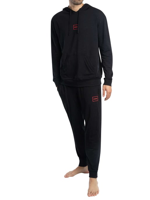 HUGO Laze Lounge Pullover-Hoodie, Zwart - Image 5
