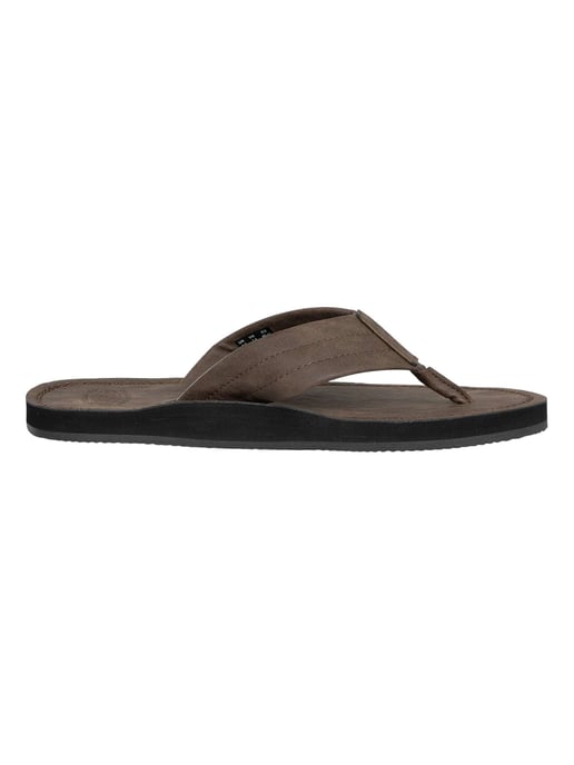 Superdry Vintage Flip Flops, Brown - Image 3