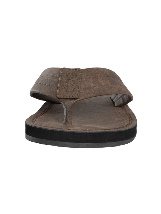 Superdry Vintage Flip Flops, Brown - Image 4