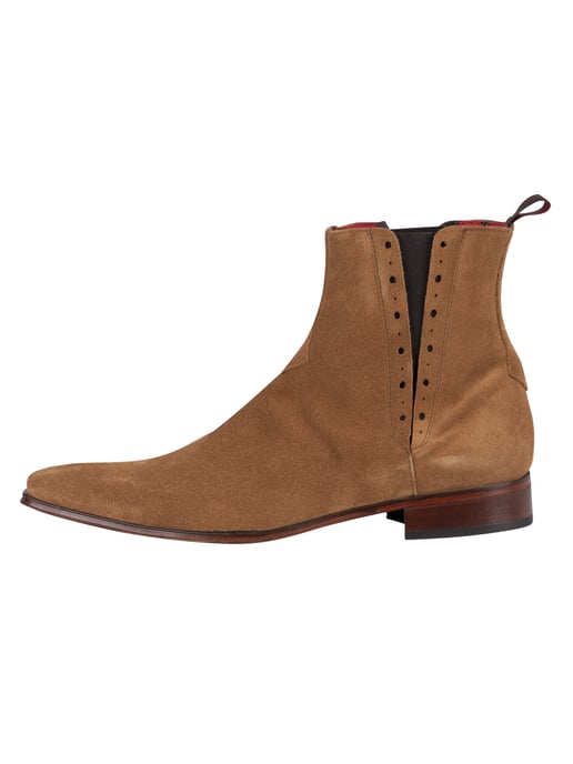 Jeffery West Suède Chelsea Boots, Bruin - Image 2