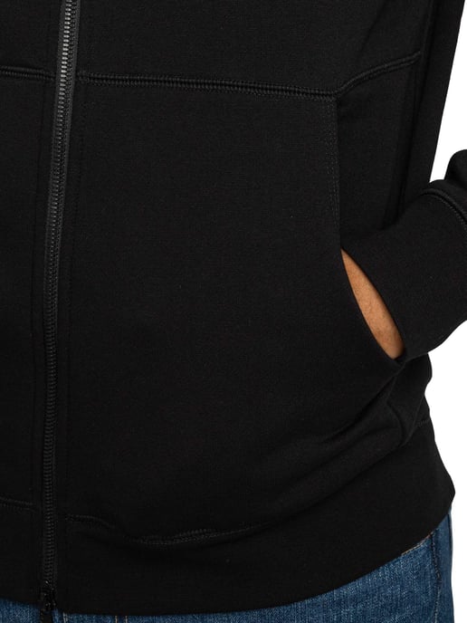 EA7 Hoodie Met Ritsvak Met Logo, Zwart - Image 4