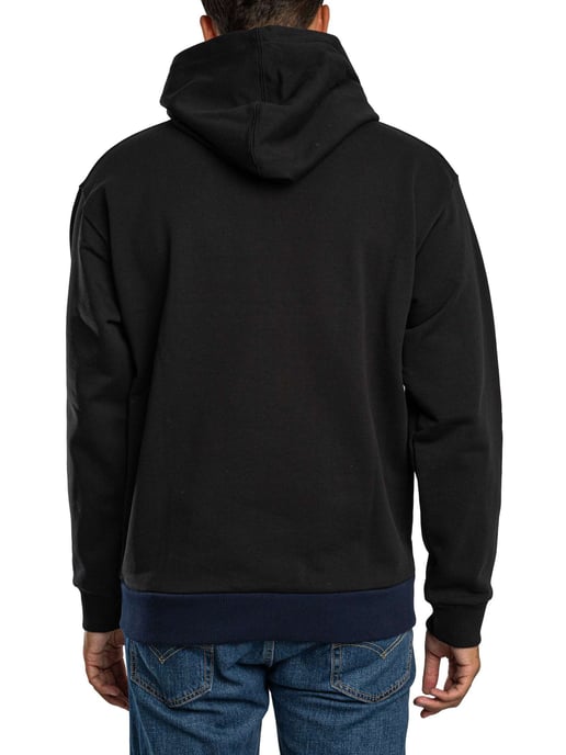 Lacoste Logo Trui Met Capuchon, Blauw - Image 3