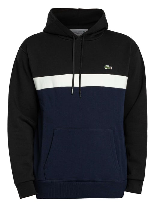 Lacoste Logo Trui Met Capuchon, Blauw - Image 6