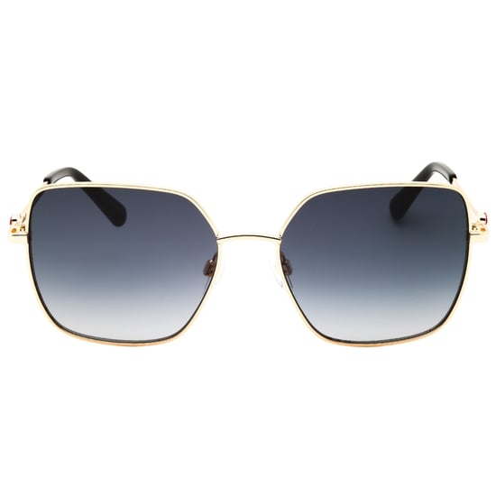 Love Moschino Rose Gold Small Heart Detail Sunglasses - Image 1