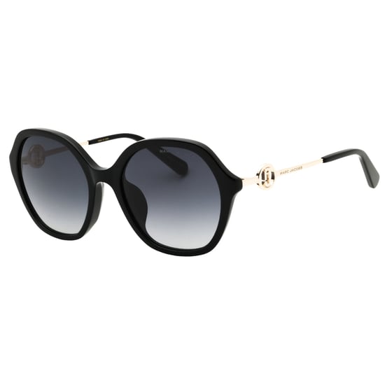 Marc Jacobs Zonnebril Met Gouden Details In Zwart - Image 2