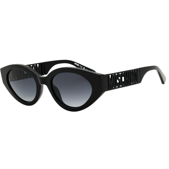 Moschino Branded Arms Black Sunglasses - Image 2