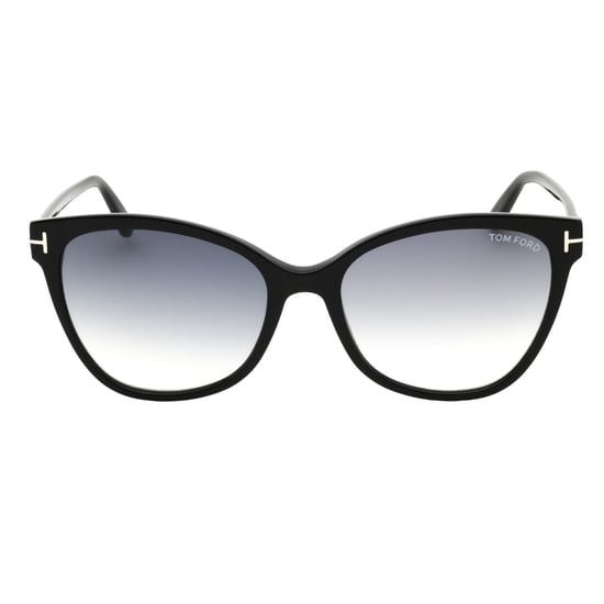 Tom Ford Ani Glanzend Zwarte Zonnebril - Image 1
