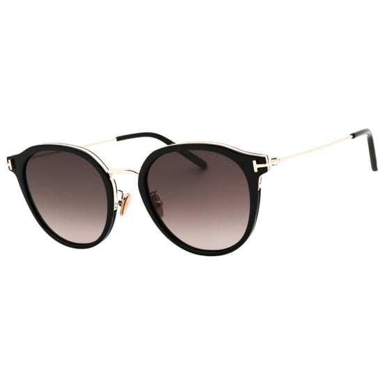 Tom Ford Zonnebril Met Bruin Verloopglazen En Glanzend Zwarte Afwerking - Image 2