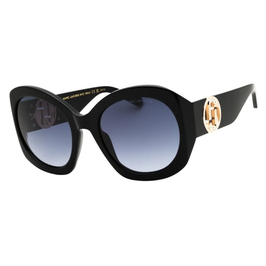 Marc Jacobs Gold Detail Black Sunglasses - Image 2