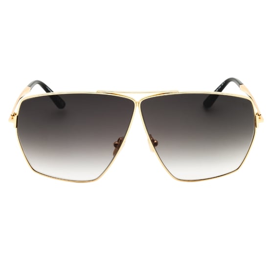 Tom Ford Stella Zonnebril In Glanzend Diepgoud - Image 1