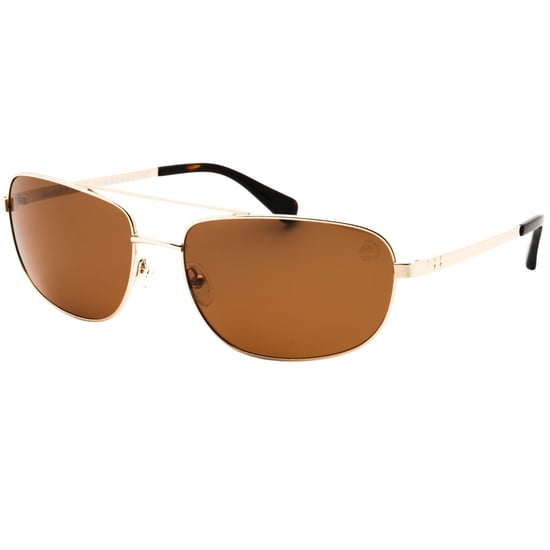 Timberland Zonnebril Met Bruine Gepolariseerde Lenzen En Gouden Accenten - Image 2