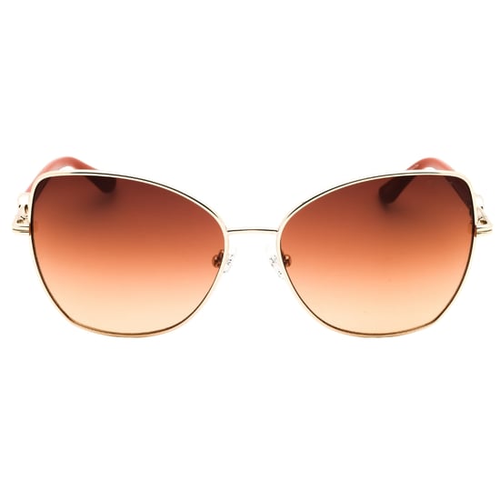 Guess Gradient Brown Lens Gold Sunglasses - Image 1