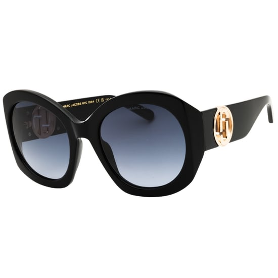 Marc Jacobs Grijze Sf-lens Zonnebril Met Zwarte Accenten - Image 2